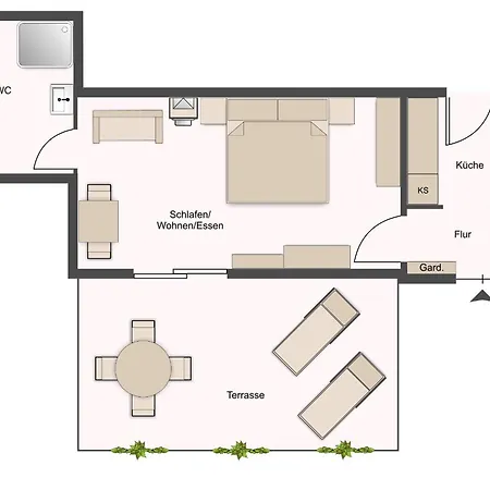 Eldorado - & Apartment Bolsterlang