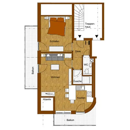 Appartement Eldorado - & Bolsterlang